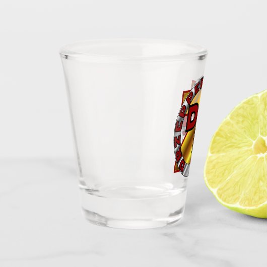 DrZeppers Gaming Shot Glass Schnapsglas (Links)
