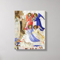 ds 558 f.67v St. Dominic mit vier musikalischen En