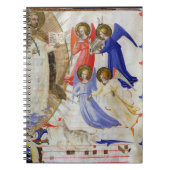 ds 558 f.67v St Dominic mit vier musikalischen Notizblock (Vorderseite)