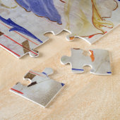 ds 558 f.67v St Dominic mit vier musikalischen Puzzle (Seite)