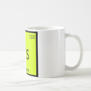 Ds - Dadaismus Kunst Chemie Periodensystem Symbol Kaffeetasse
