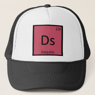 Ds - Daiquiris Chemie Periodensystem Symbol Truckerkappe