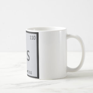 Ds - Deinonychus Dinosaur Chemie Periodensystem Kaffeetasse