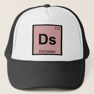 Ds - Diomedes Griechische Chemie Periodische Tabel Truckerkappe
