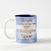 Ds-Name - besonders angefertigt - besonders Zweifarbige Tasse (Links)