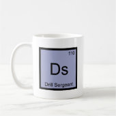 Ds - Symbol-T-Shirt des drillsergeant-chemischen E Kaffeetasse (Links)