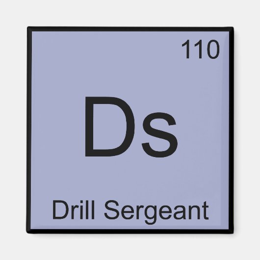 Ds - Symbol-T-Shirt des drillsergeant-chemischen E Magnet (Vorne)