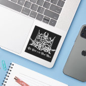 dsbm Tcotdm logo sticker (Laptop mit iPhone)