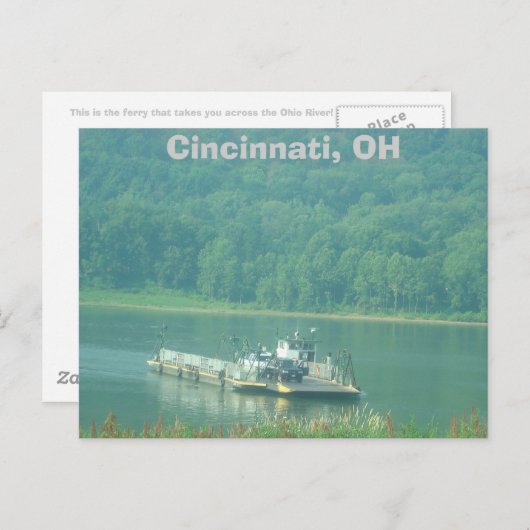 DSC00461, Cincinnati, OH Postkarte (Vorne/Hinten)
