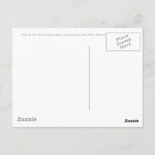 DSC00461, Cincinnati, OH Postkarte (Rückseite)