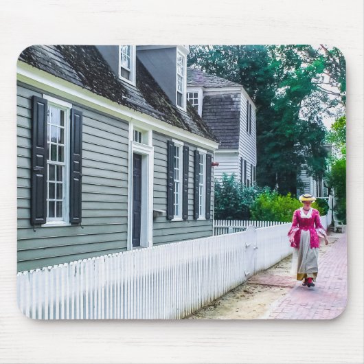 DSC02376-Koloniale Lady Walking Mousepad (Vorne)