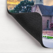 DSC02400-2-Bruton Parrish Church bei Sunset Mousepad (Ecke)