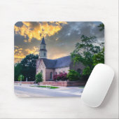 DSC02400-2-Bruton Parrish Church bei Sunset Mousepad (Mit Mouse)