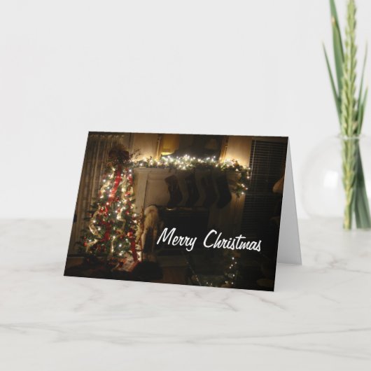 DSC02454, Merry Christmas Feiertagskarte (Vorderseite)