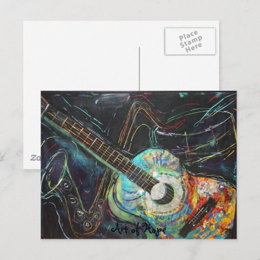 DSC04225, Kunst der Hoffnung Postkarte (Vorne/Hinten)