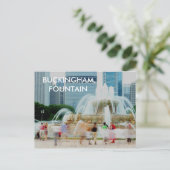 DSC04557, BUCKINGHAM FOUNTAIN POSTKARTE (Stehend Vorderseite)