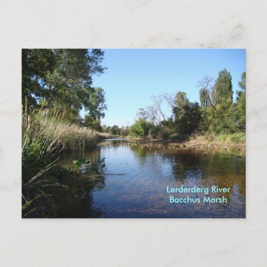 DSC04673, Lerderderg River, Bacchus Marsh Postkarte (Vorderseite)