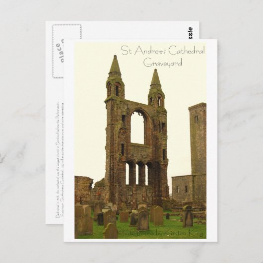 DSC_0239, St. Andrews Kathedrale Friedhof, Foto... Postkarte (Vorne/Hinten)