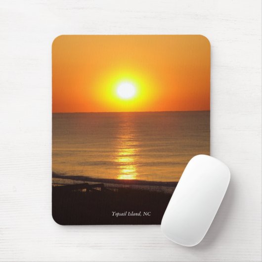 DSCF2915, Topsail Insel, NC Mousepad (Mit Mouse)