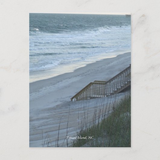 DSCF2935, Topsail Island, NC Postkarte (Vorderseite)