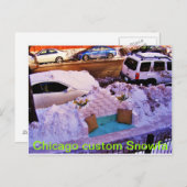 DSCF3081, Chicago custom Snowfa Postkarte (Vorne/Hinten)