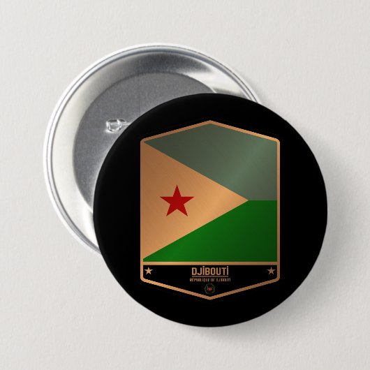 Dschibuti Button (Vorne & Hinten)