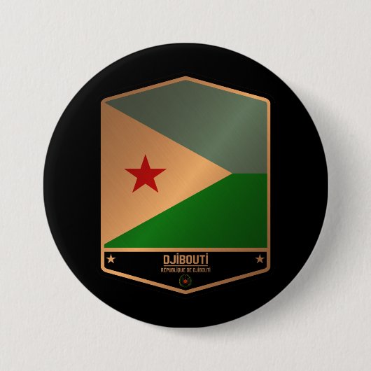 Dschibuti Button (Vorderseite)