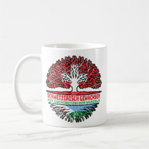 Dschibuti Dschibutisch Schweizer Baum Kaffeetasse