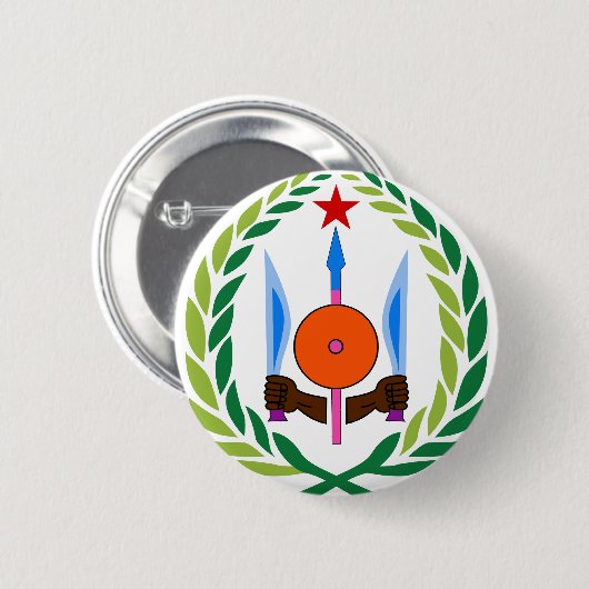Dschibuti-Emblem Button (Vorne & Hinten)
