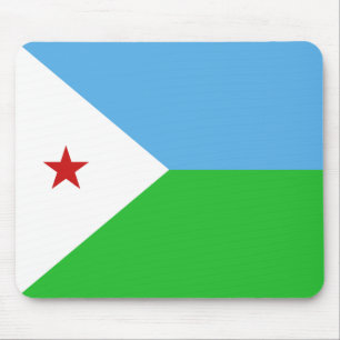 Dschibuti Flag Mousepad