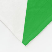 Dschibuti-Flagge Fleecedecke (Ecke)