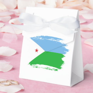 Dschibuti-Flagge Geschenkschachtel
