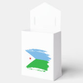 Dschibuti-Flagge Geschenkschachtel (Geöffnet)
