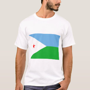 Dschibuti-Flagge T-Shirt