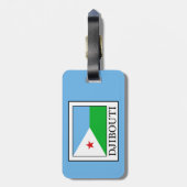 Dschibuti Gepäckanhänger (Rückseite vertikal)