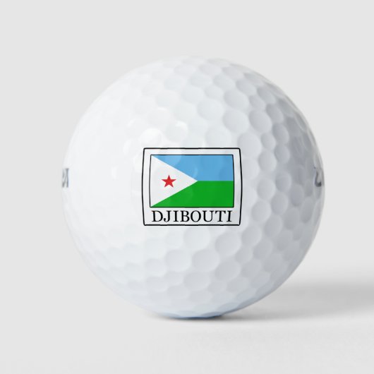 Dschibuti Golfball (Vorderseite)