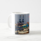 Dschibuti - Hafen - Kaffeetasse (Vorderseite Links)