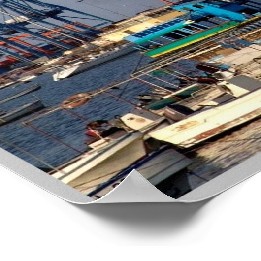 Dschibuti - Hafen - Poster (Ecke)