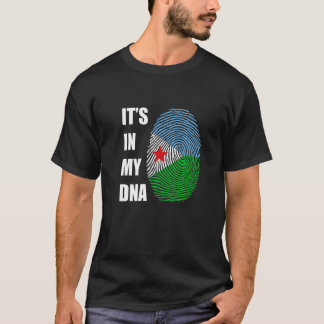 Dschibuti ist in meinem DNA-Fingerabdruck T-Shirt