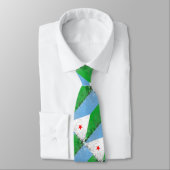 Dschibuti Krawatte (Gebunden)