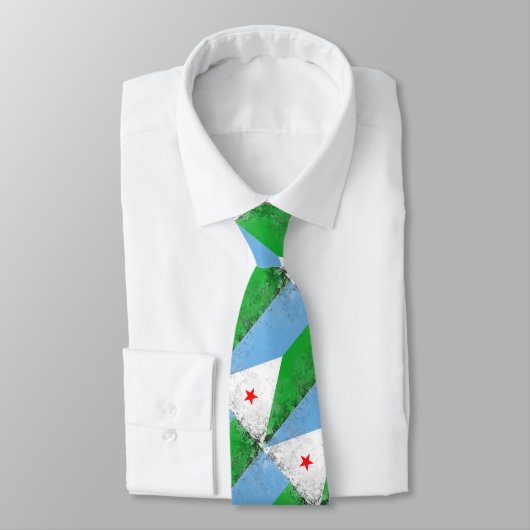Dschibuti Krawatte (Gebunden)