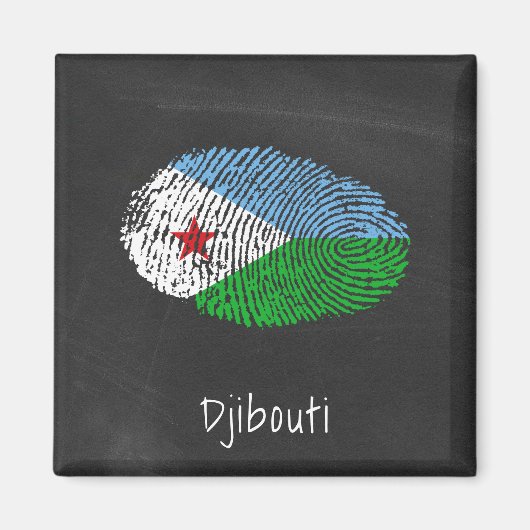 Dschibuti Magnet (Vorne)