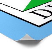 Dschibuti Poster (Ecke)