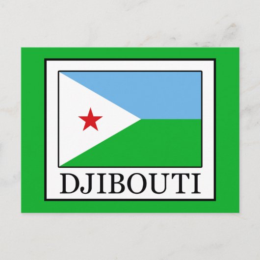 Dschibuti Postkarte (Vorderseite)