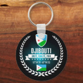 Dschibuti Schlüsselanhänger (Vorderseite)
