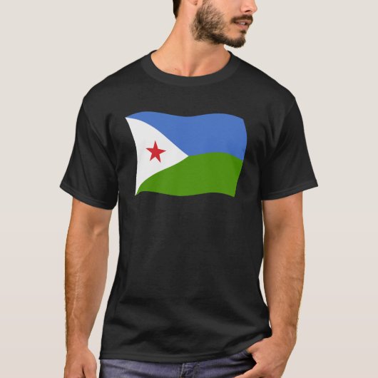 Dschibuti-Shirt T-Shirt (Vorderseite)