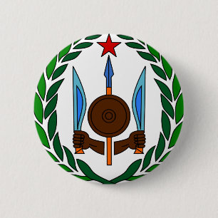 Dschibuti-Wappen Button
