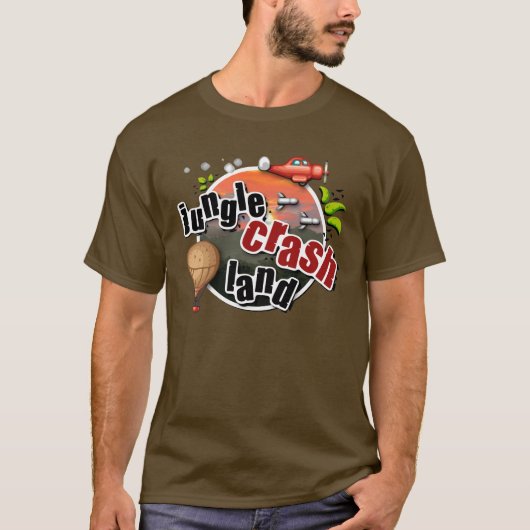 Dschungel-Abbruchs-Land-T - Shirt (Vorderseite)