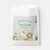 Dschungel Baby Dusche tropische Einladung Geschenktütchen (Vorderseite)