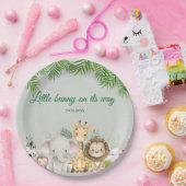 Dschungel Baby Dusche tropische Einladung Pappteller (Party)